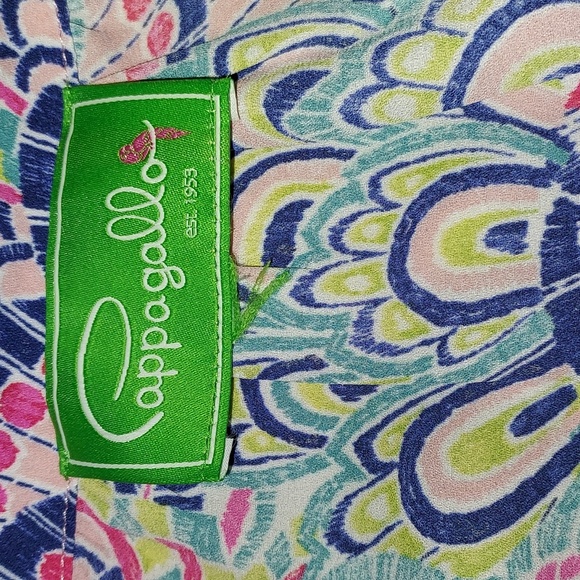 Pappagallo Aloha Pink blouse - Picture 6 of 7